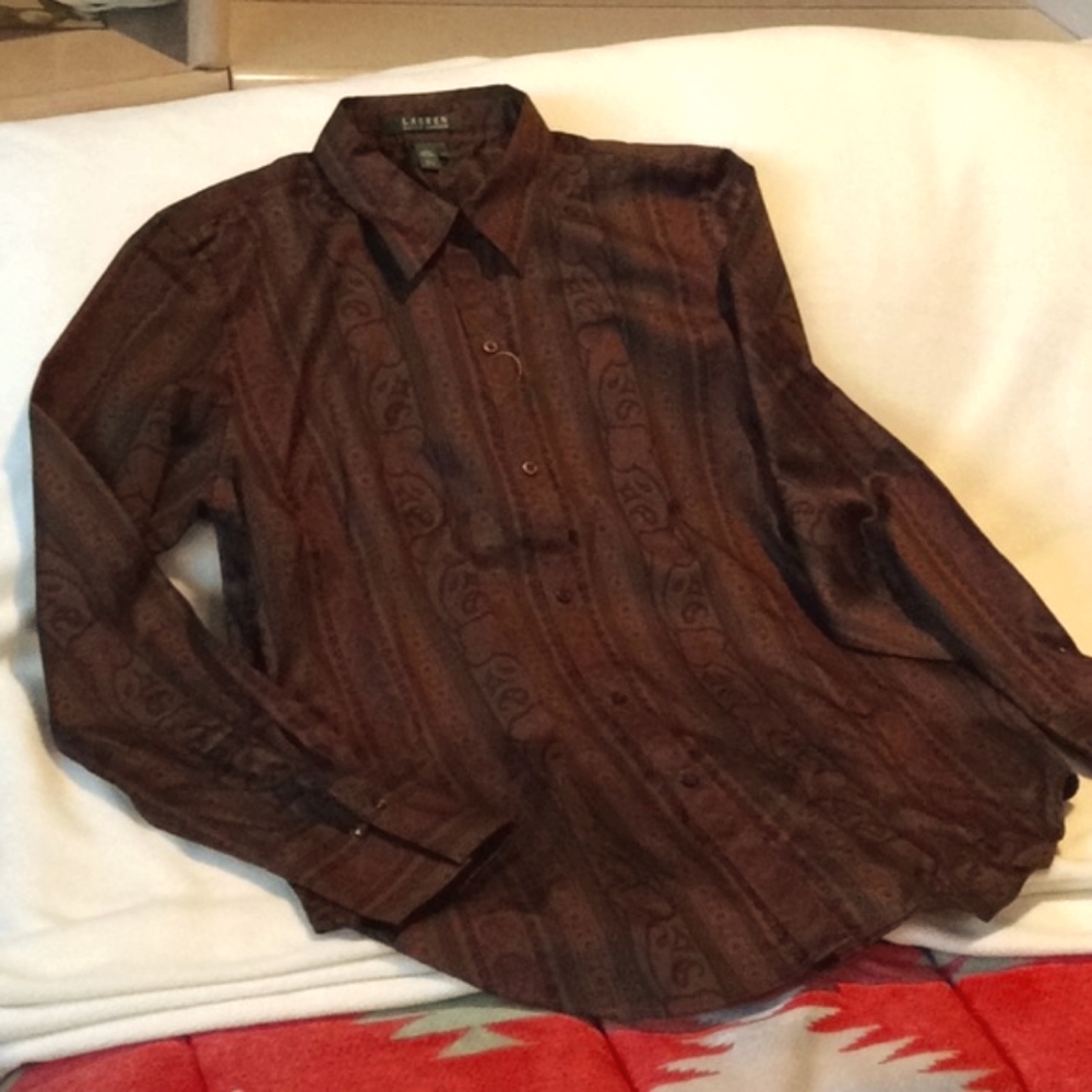 NWT. Ralph Lauren, Shirt, L